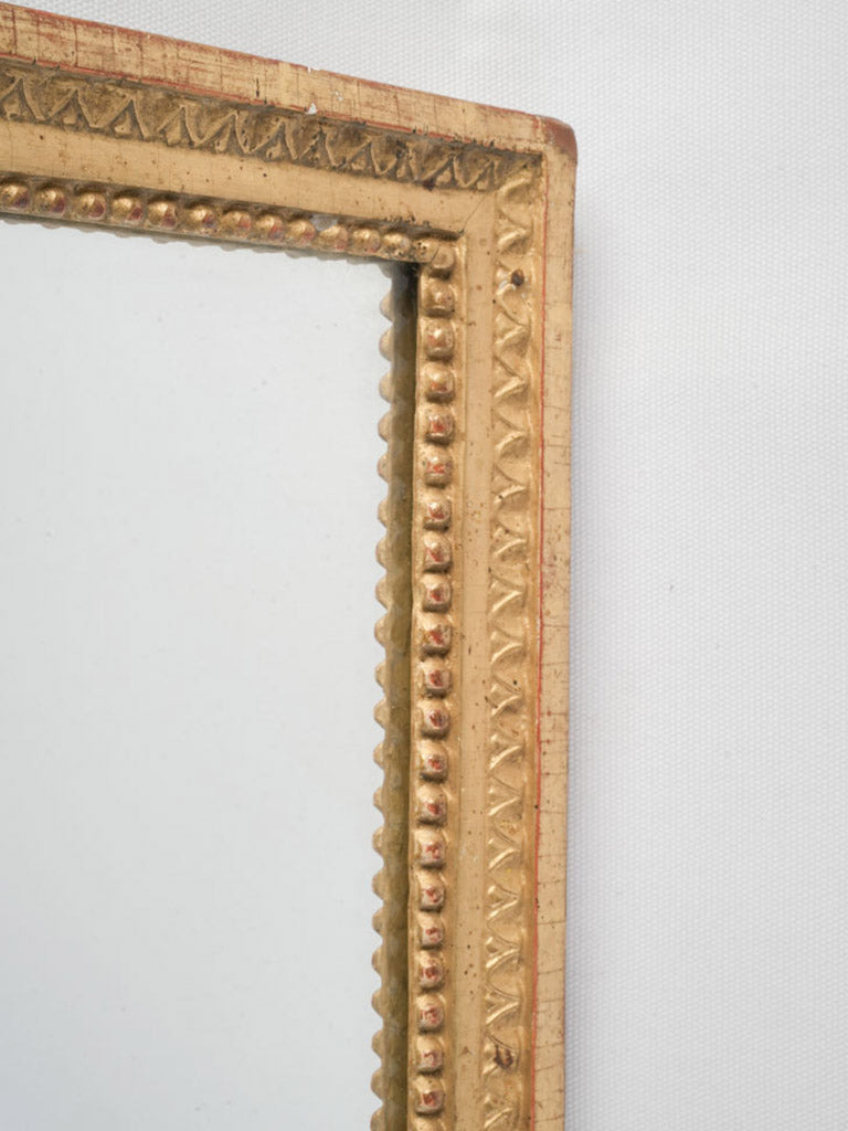Refined Louis XVI Period Gilt Mirror - 35½" x 19¼"