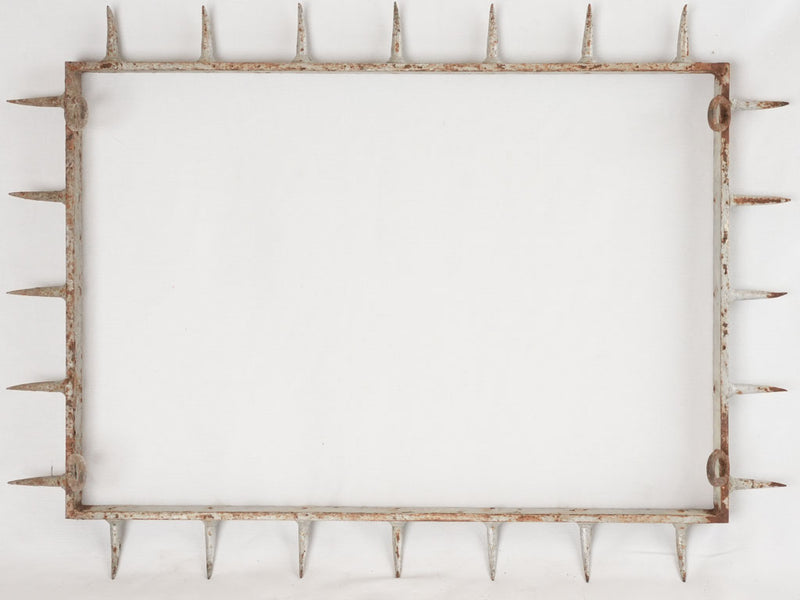 Antique rectangular butcher's display hooks 33" x 24½"