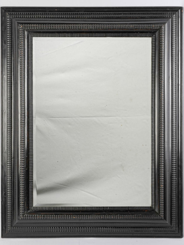 Substantial Dutch Ebonized Mirror In The 17th Century Style - 55" x 43"