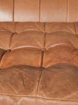 Luxurious golden caramel sofa finish