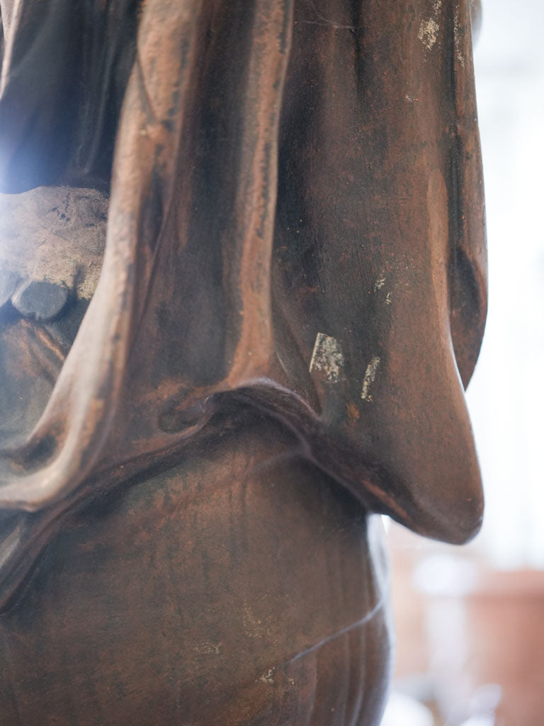 Late 19th Century French Cast-Iron Orientalist Figural Floor Lamp - 78¾" x 13¾"
