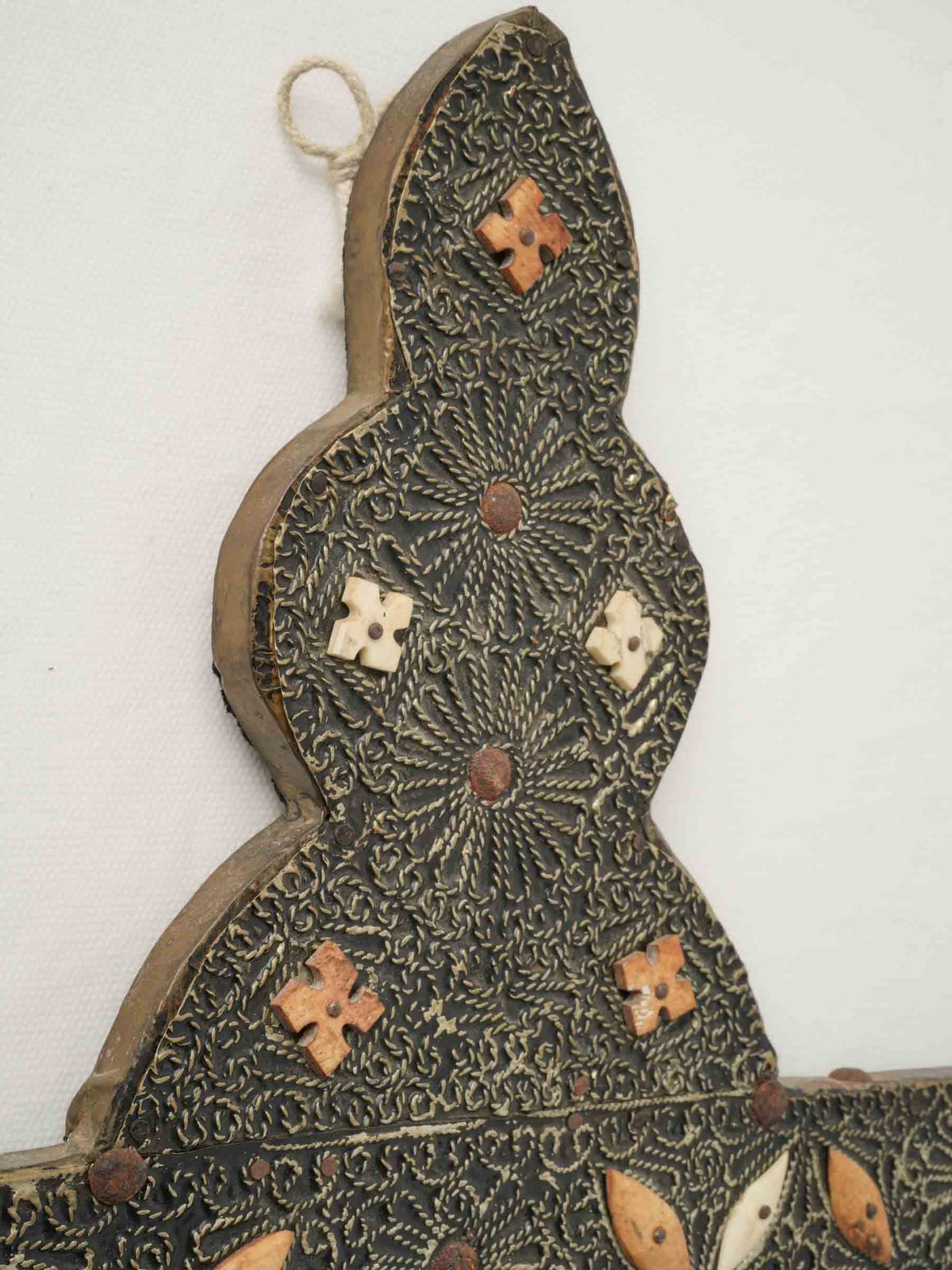 Filigree-style Oriental mirror  