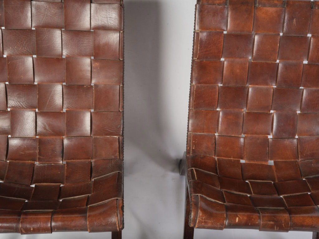 Refined craftsmanship ottoman set  