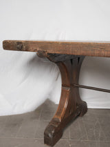 Antique French monastery table 98½" x 33½"