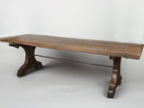 Antique French monastery table 98½" x 33½"
