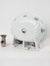 Vintage French blue and white hand basin 16½"