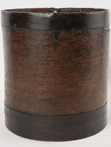 Antique French grain measurer 10¾"