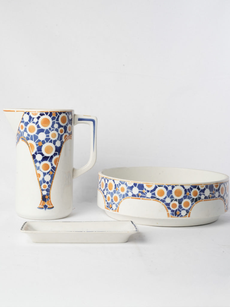 Crisp lines vintage pitcher