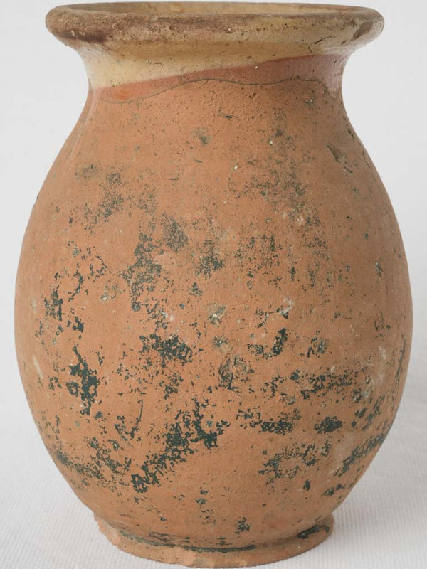 Antique terracotta Biot style pot