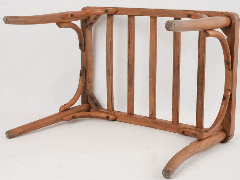 Early 20th century bentwood suitcase rack 23¾"
