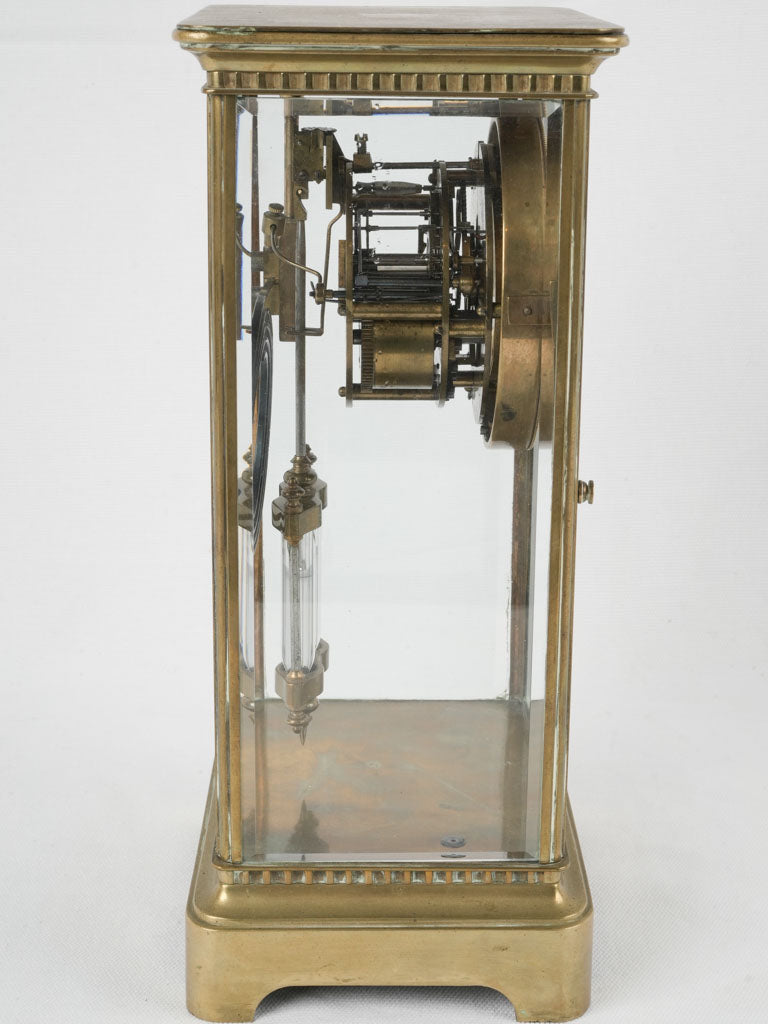 Classic French bronze pendulum clock