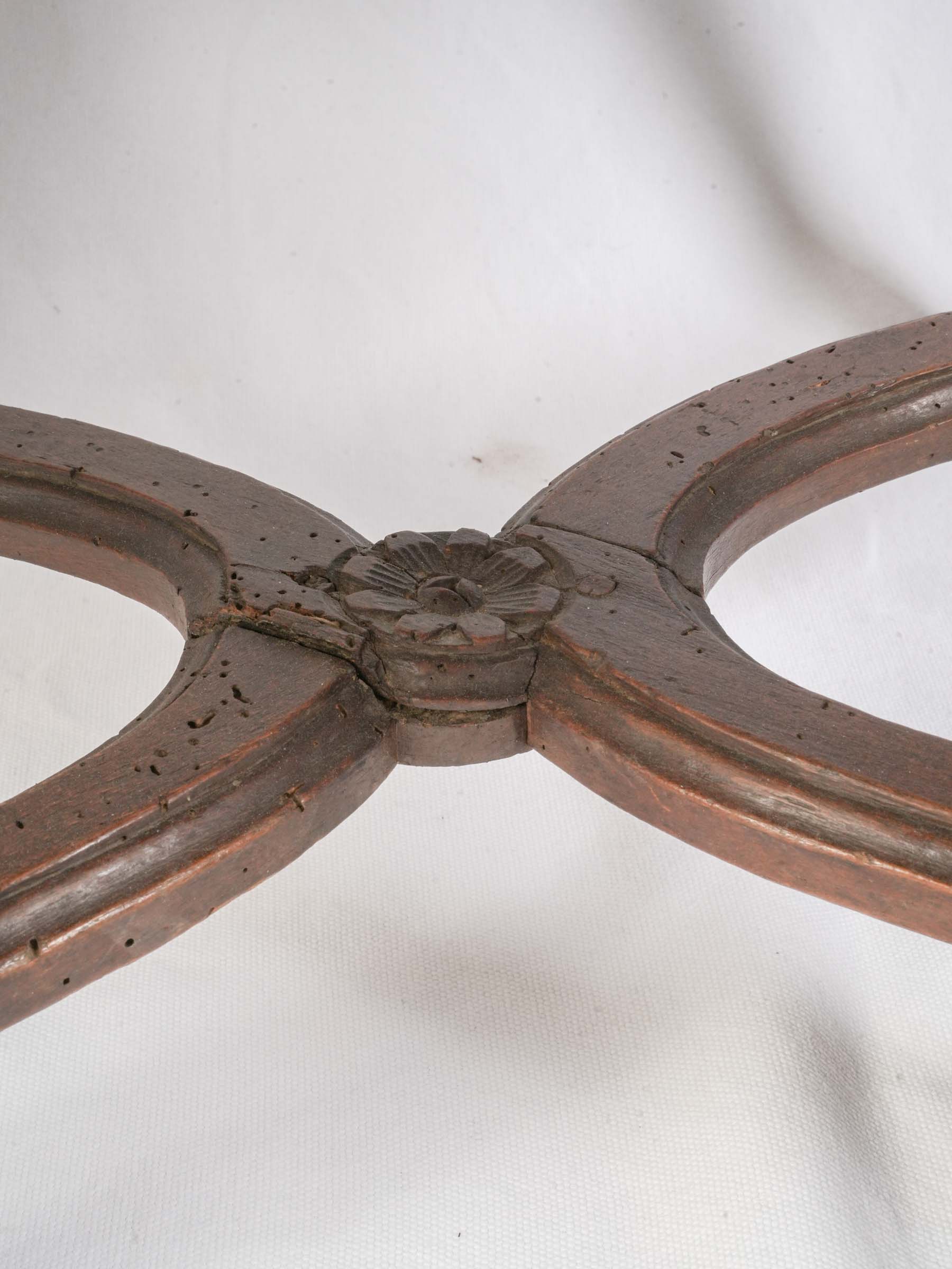 Near Pair of Early 18th Century Régence Caned Armchairs - 37¾" x  25½"
