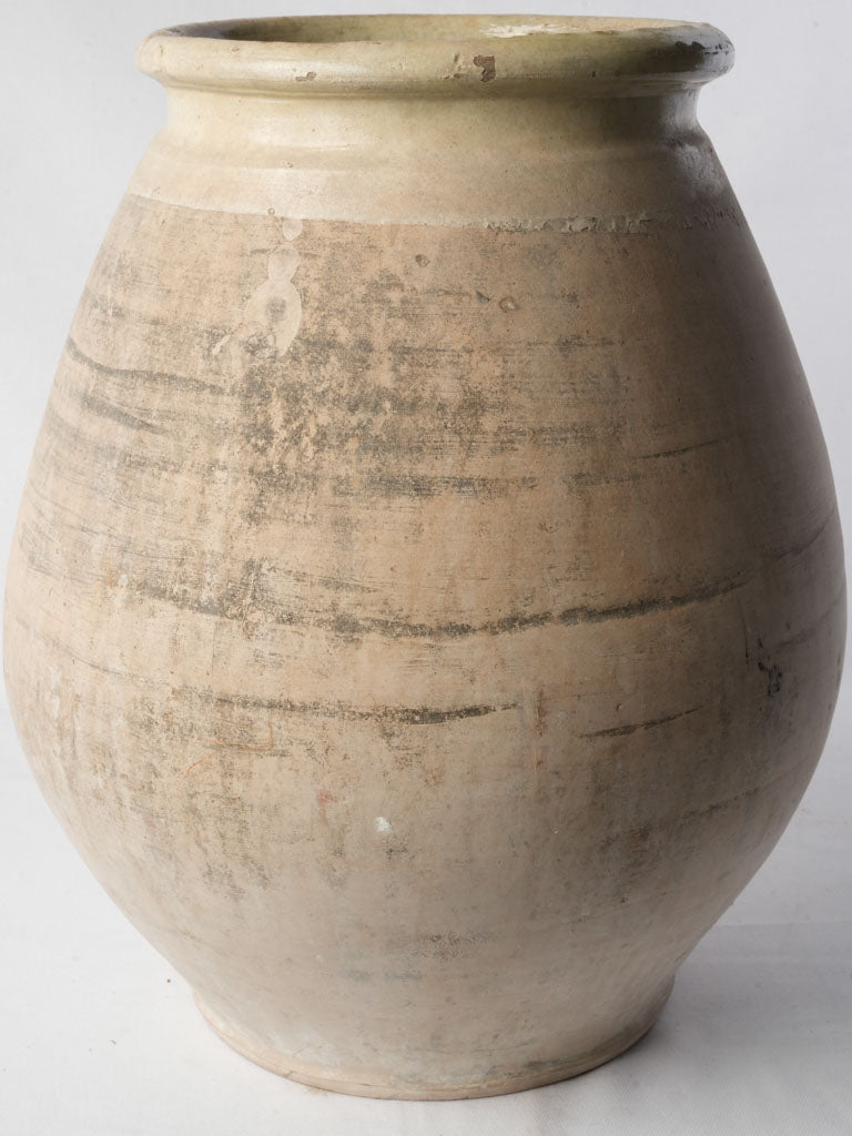 Ovoid body decorative jar  