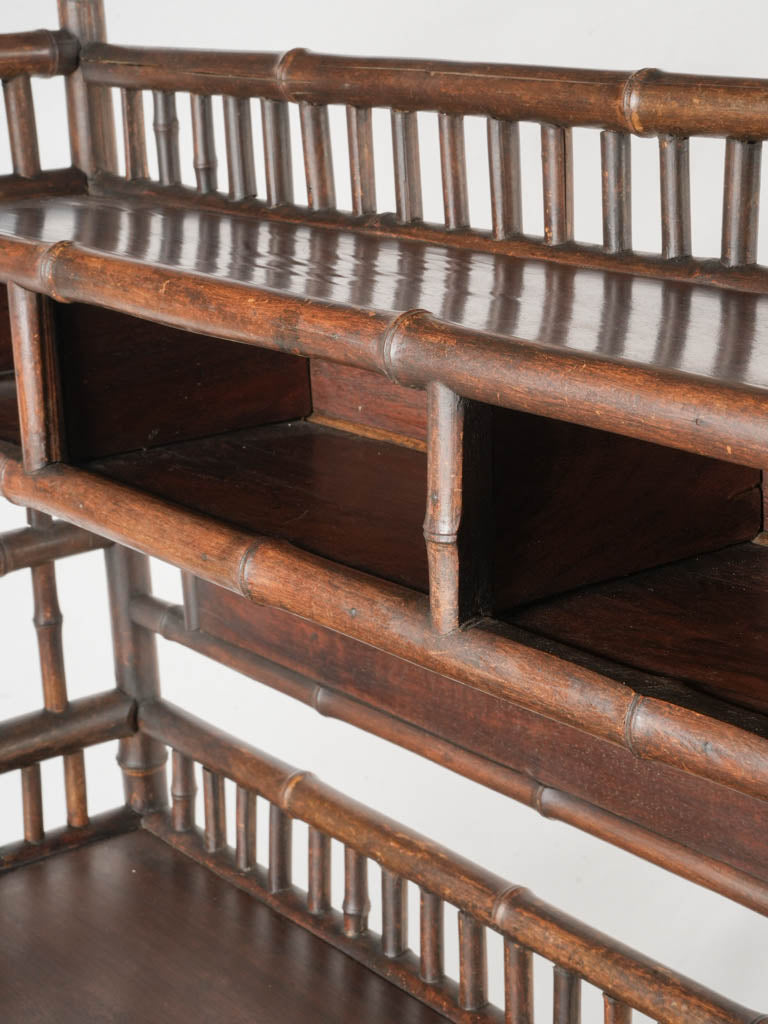 Exotic 19th-century writing desk