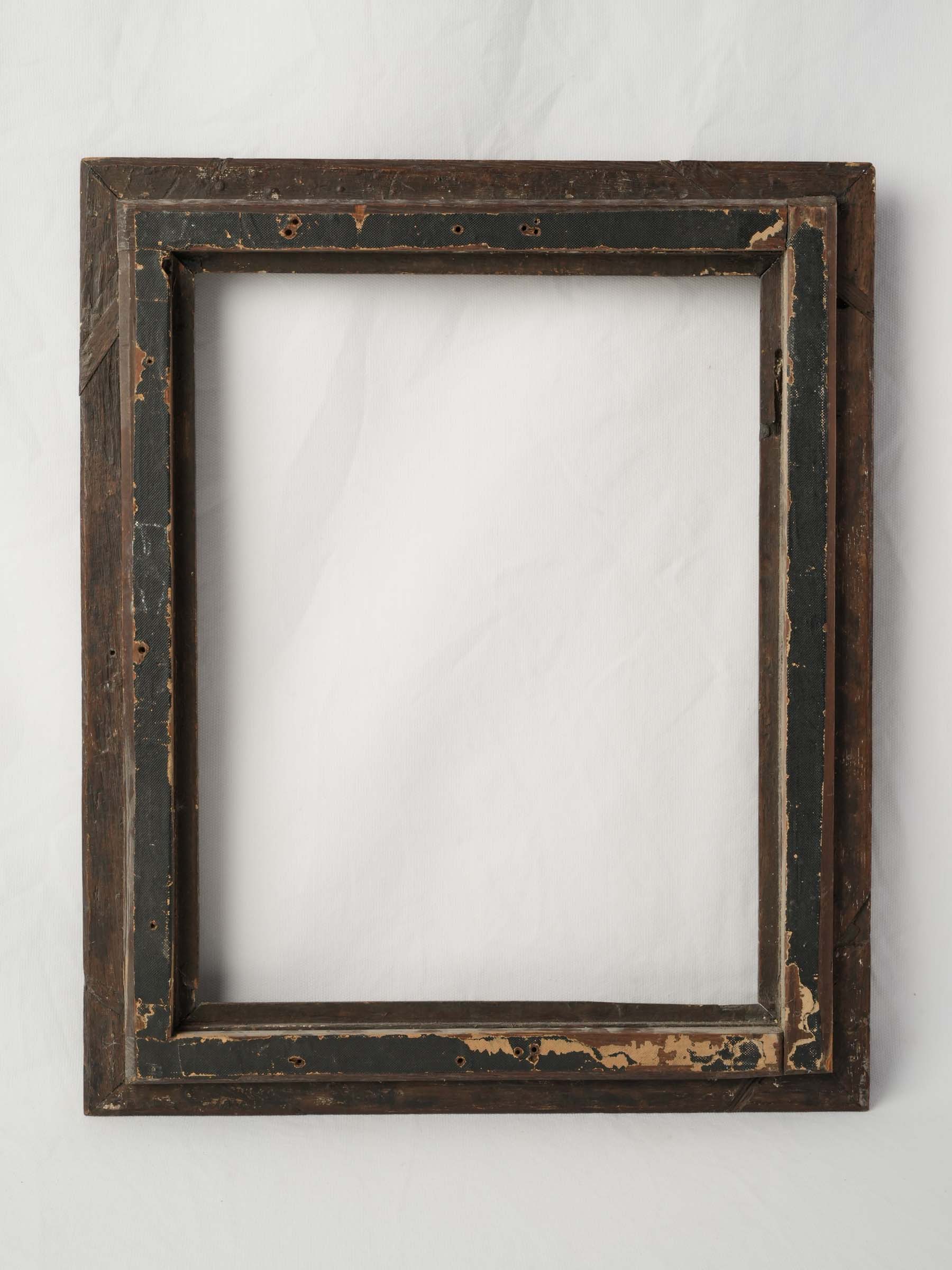 Small Louis XIV Hand-Carved Oak Frame, circa 1700 - 21¼" x 17"