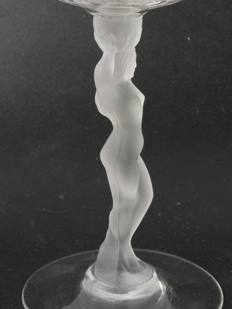 Decorative Bacchus and Venus glasses  