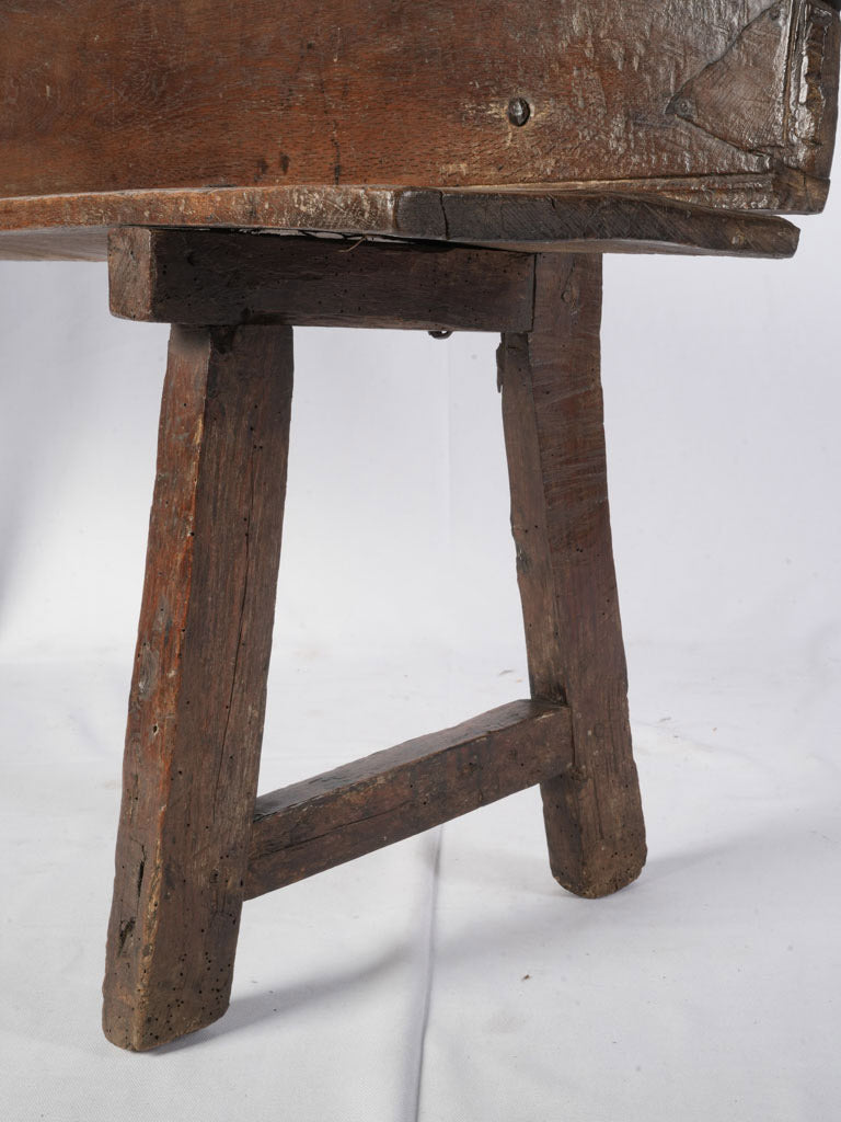Small 17th Century Italian Walnut Bench - 55½"