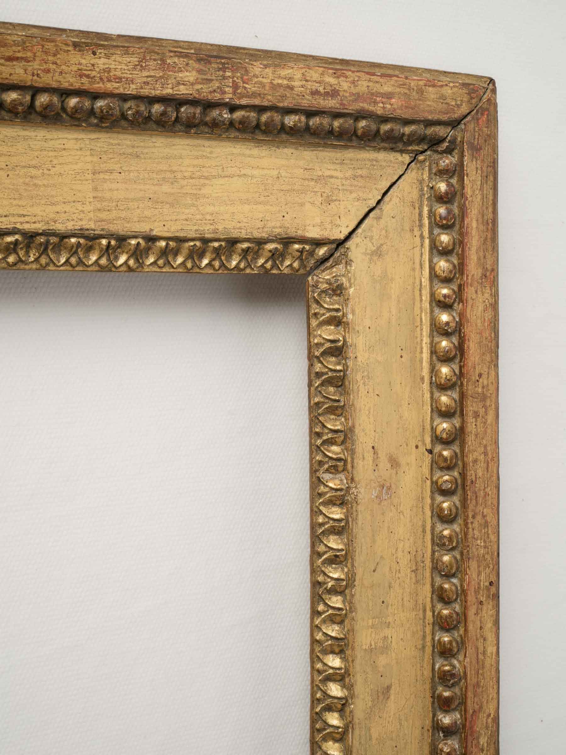Small Louis XVI Period Gilt Oak Frame, circa 1770 - 19¼" x 15¼"