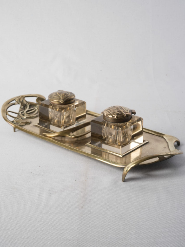 Refined Art Nouveau style desk accessory