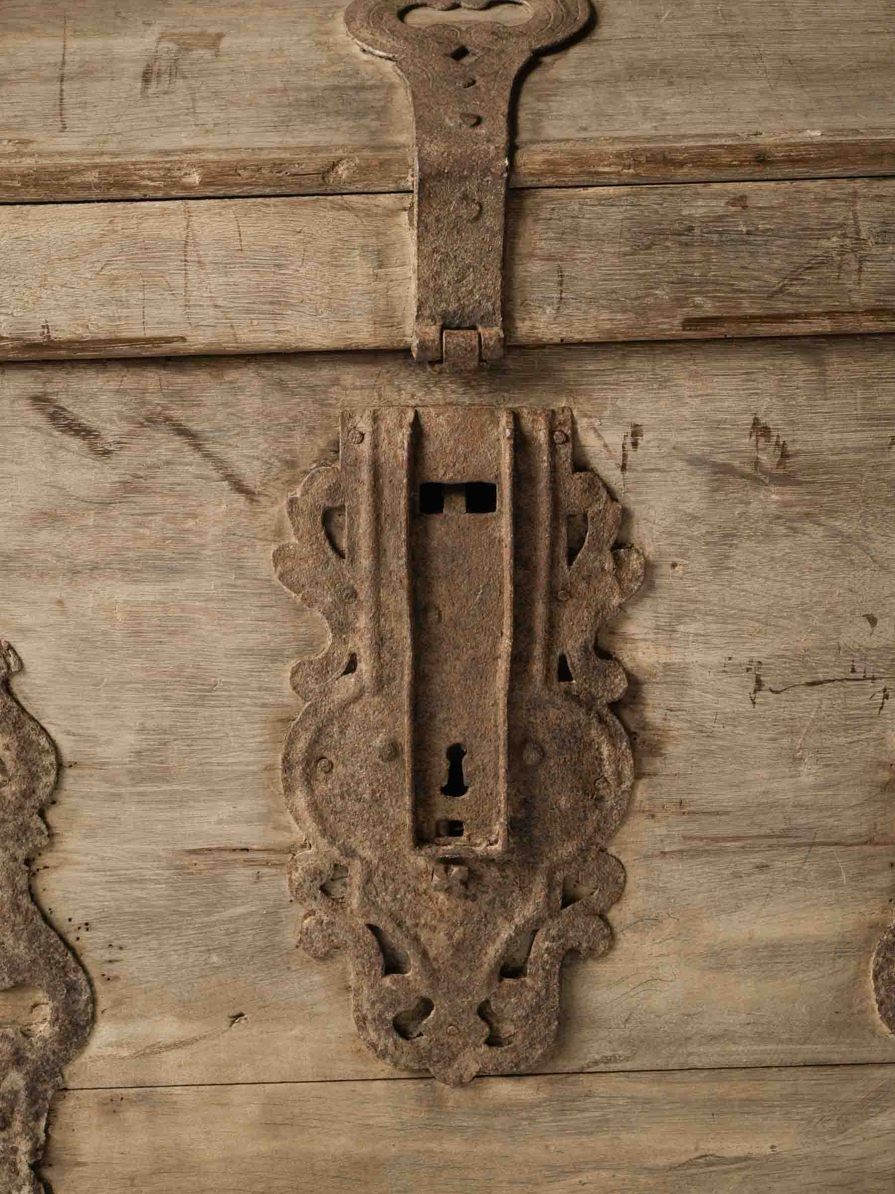 Provencal iron-accentuated marine trunk  