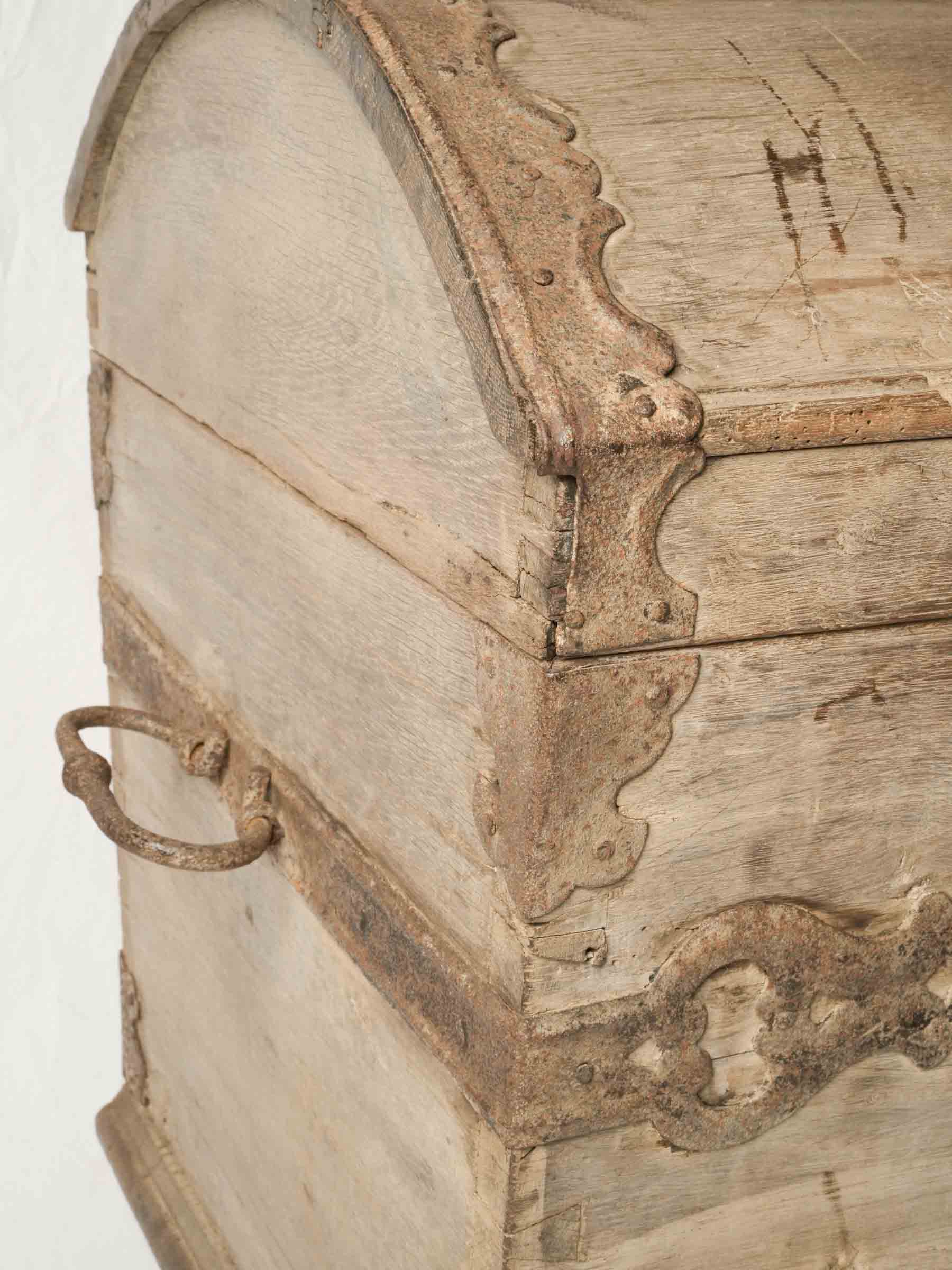 Vintage driftwood-finish ocean chest  