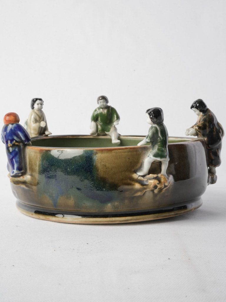 Playful storybook-style decorative pottery  