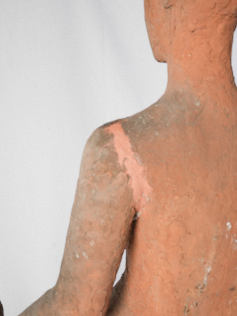 Frontal gaze nude artwork  