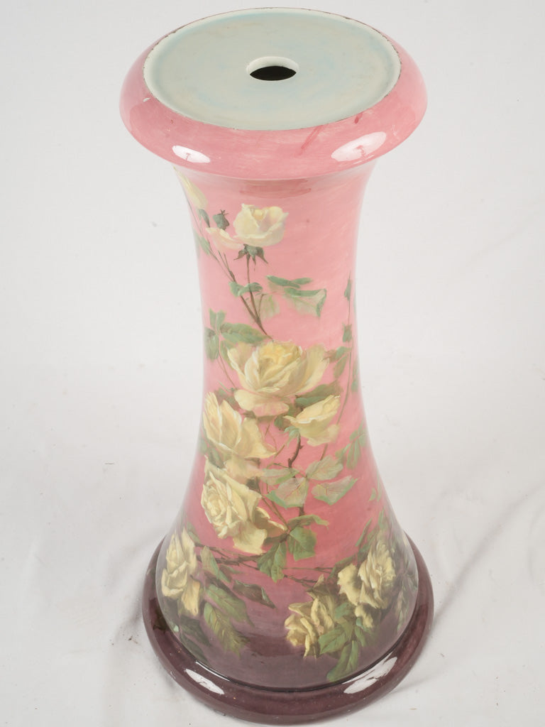 Artistic 19th-century flowerpot  