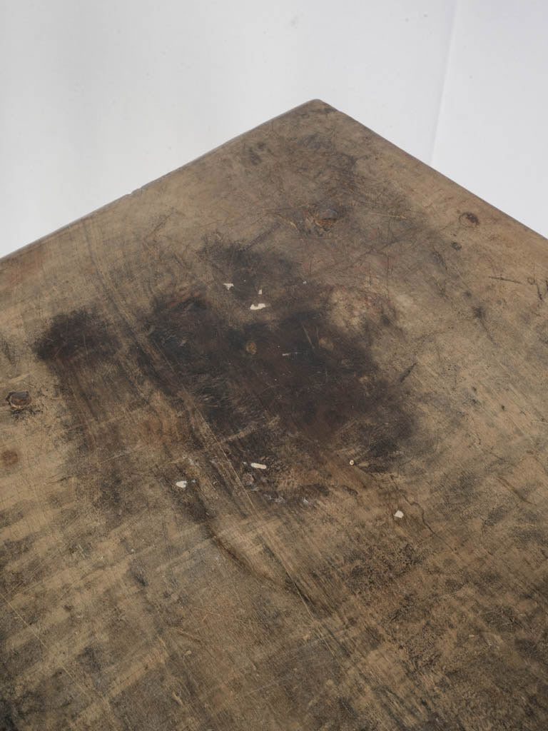 Vintage oxblood wash wooden furniture