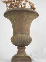 Historical French garden urn decor