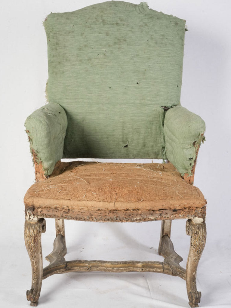 Chalky patina fauteuil