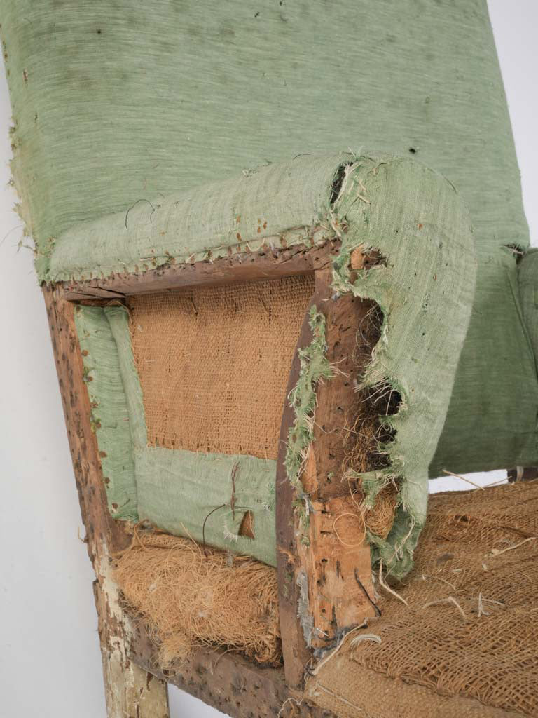 Evocative historical armchair