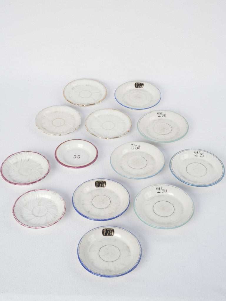 Charming antique bistro collectibles