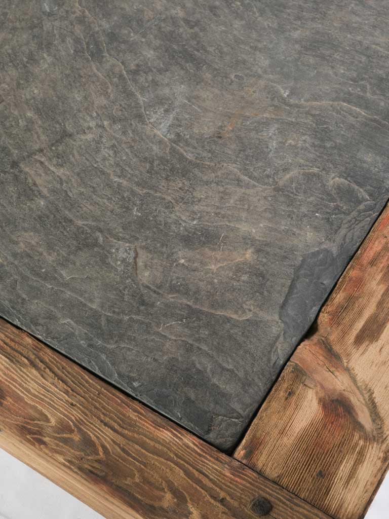 Honeyed patina antique end table