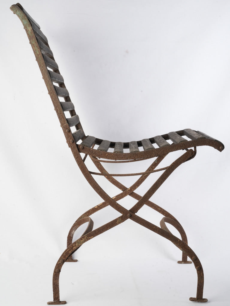 Antique Belle Époque accent chair