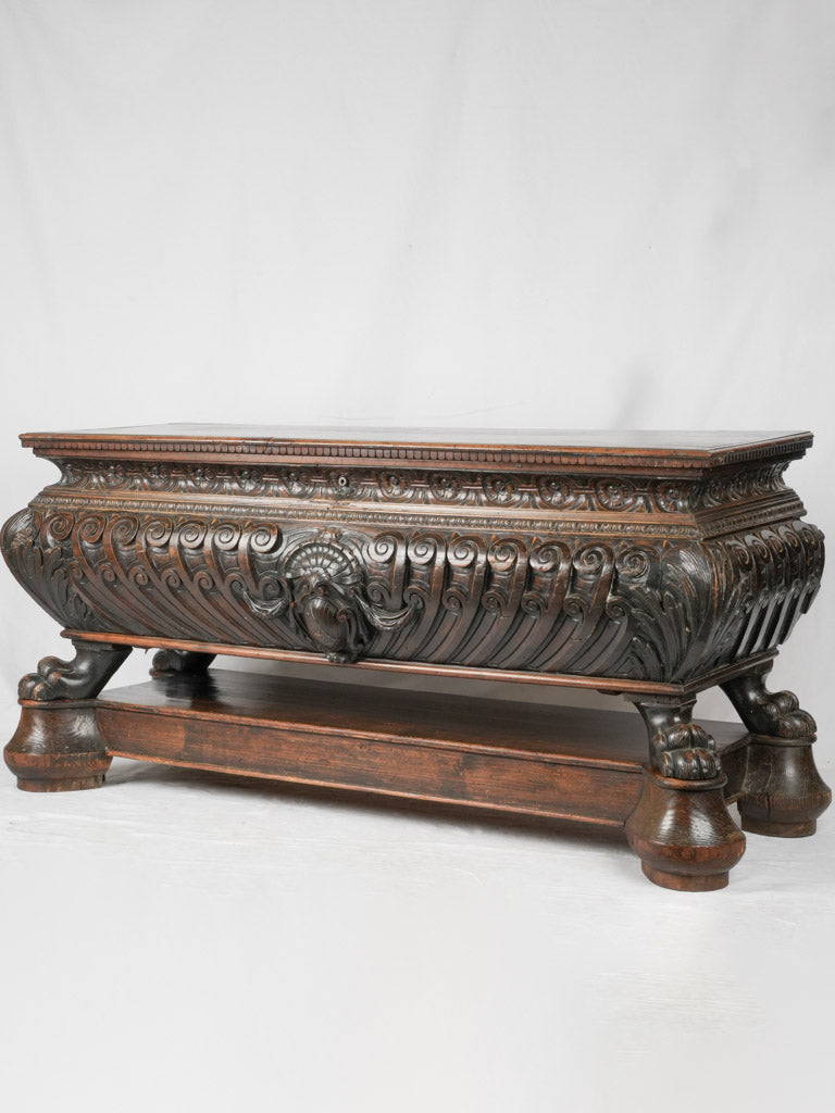 Opulent Italian 17th-century wedding chest