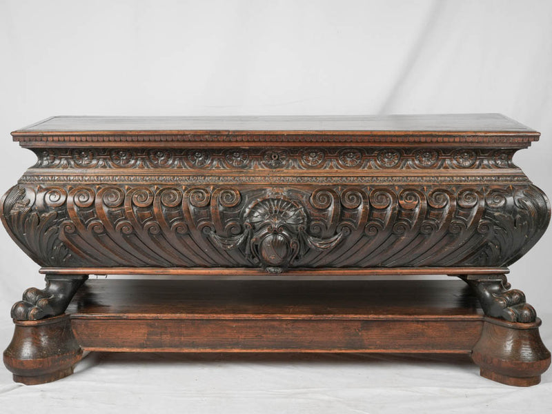 Opulent 17th-century wedding chest