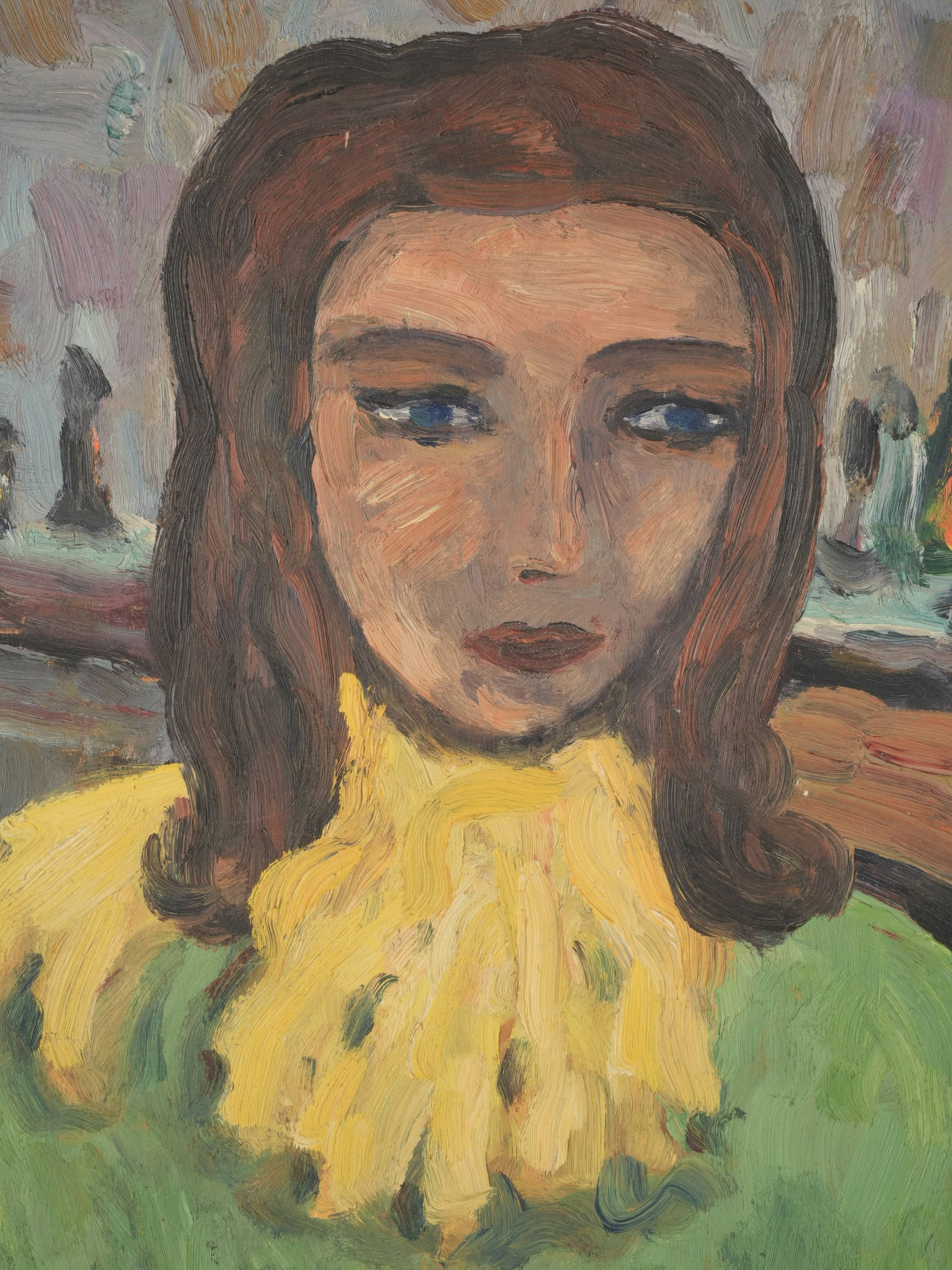 Timeless signed French landscape painting