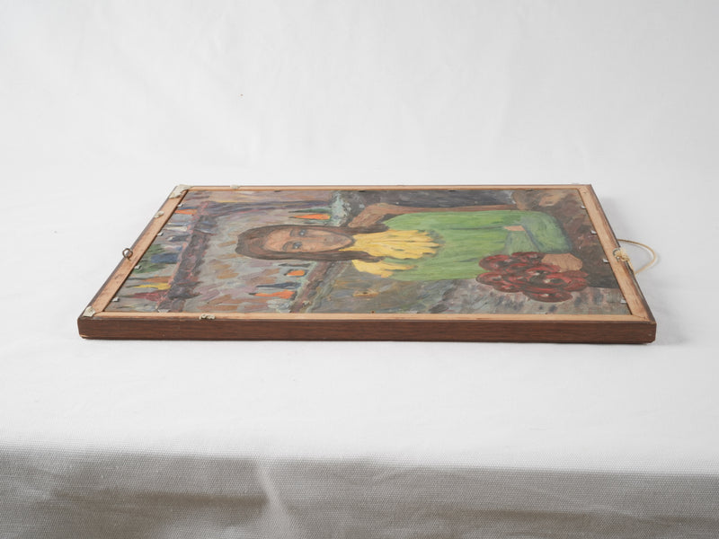 Collectible Provençal artwork with flowers