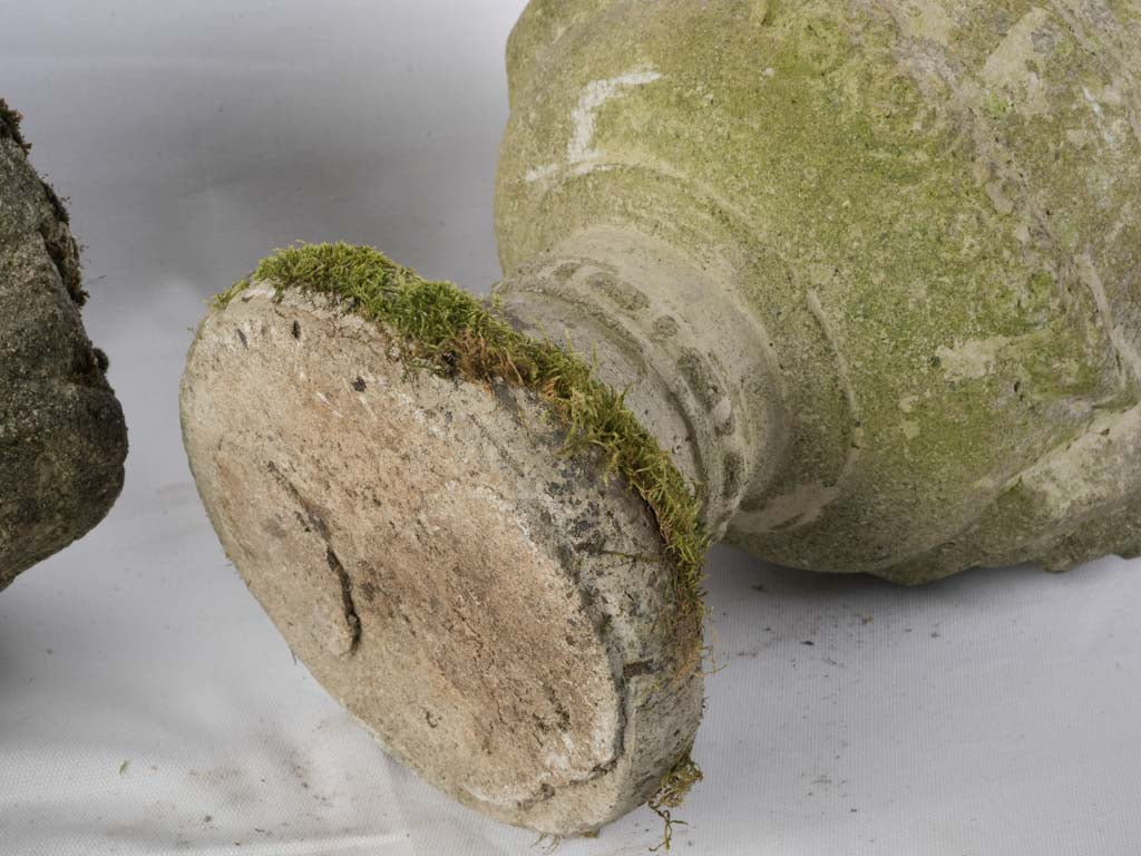 Naturally aged jardinière pair