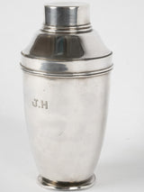 Vintage French silver-plated cocktail shaker