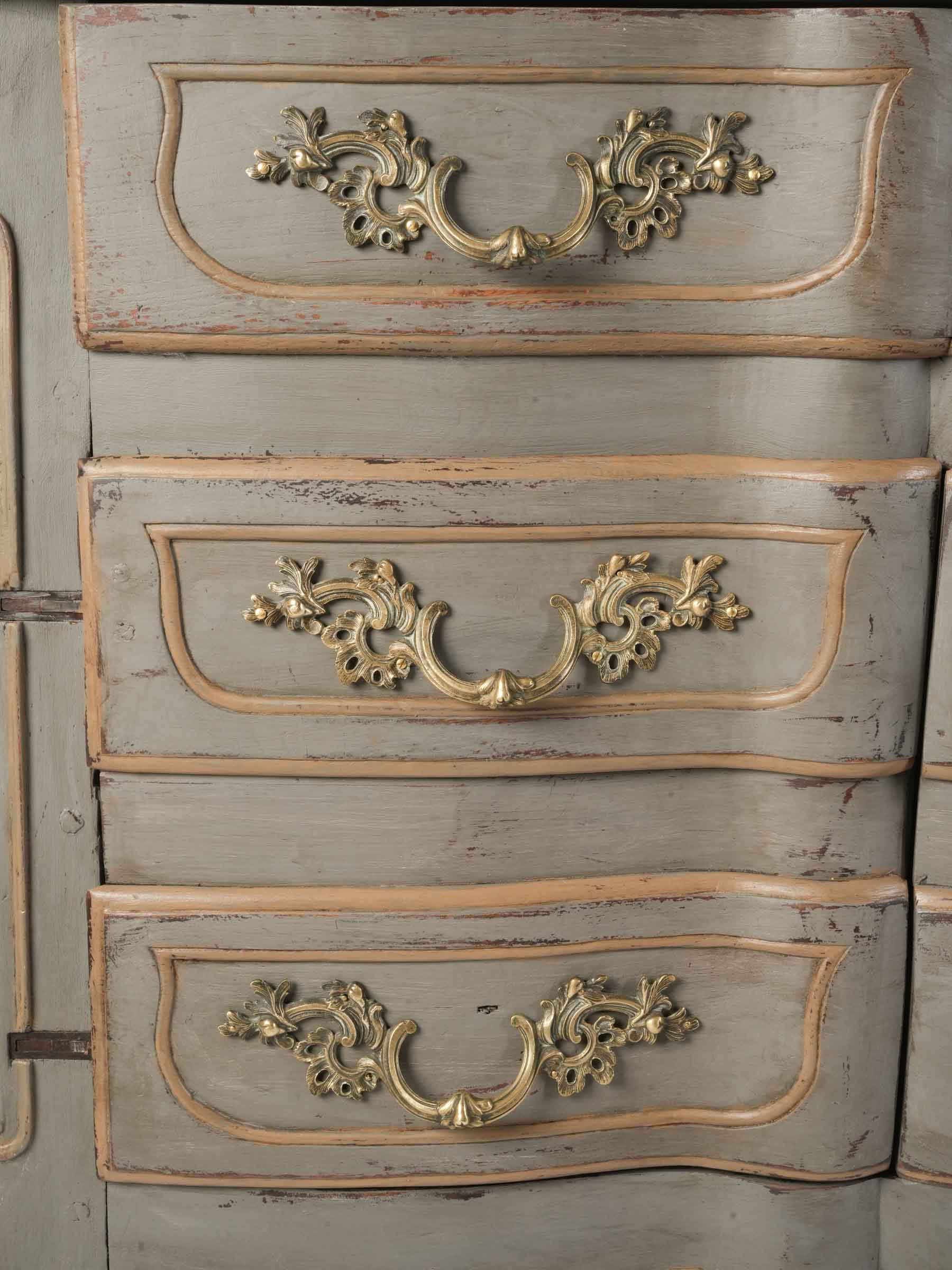 Surprising Louis XV Converted Commode  - 52¾" x 29¼" x 35¾"