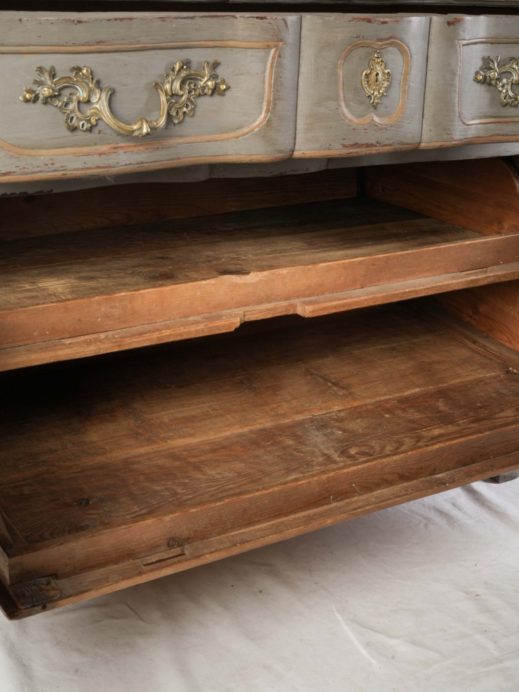Surprising Louis XV Converted Commode  - 52¾" x 29¼" x 35¾"