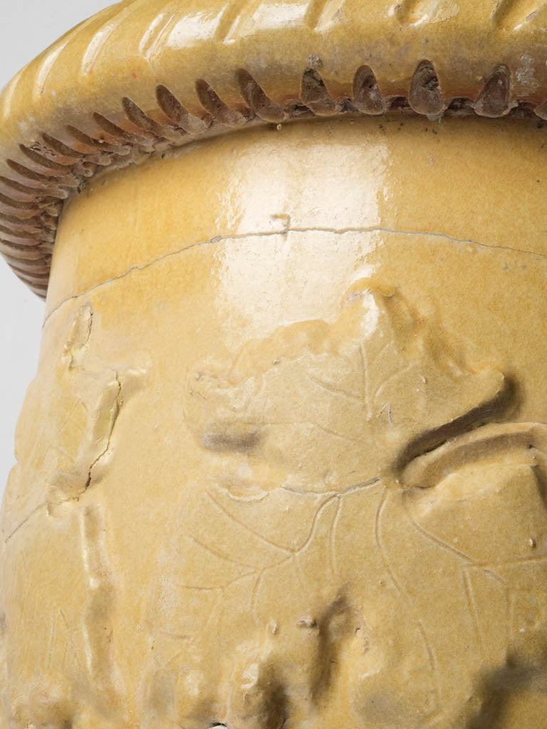 Authentic southern French terracotta urn