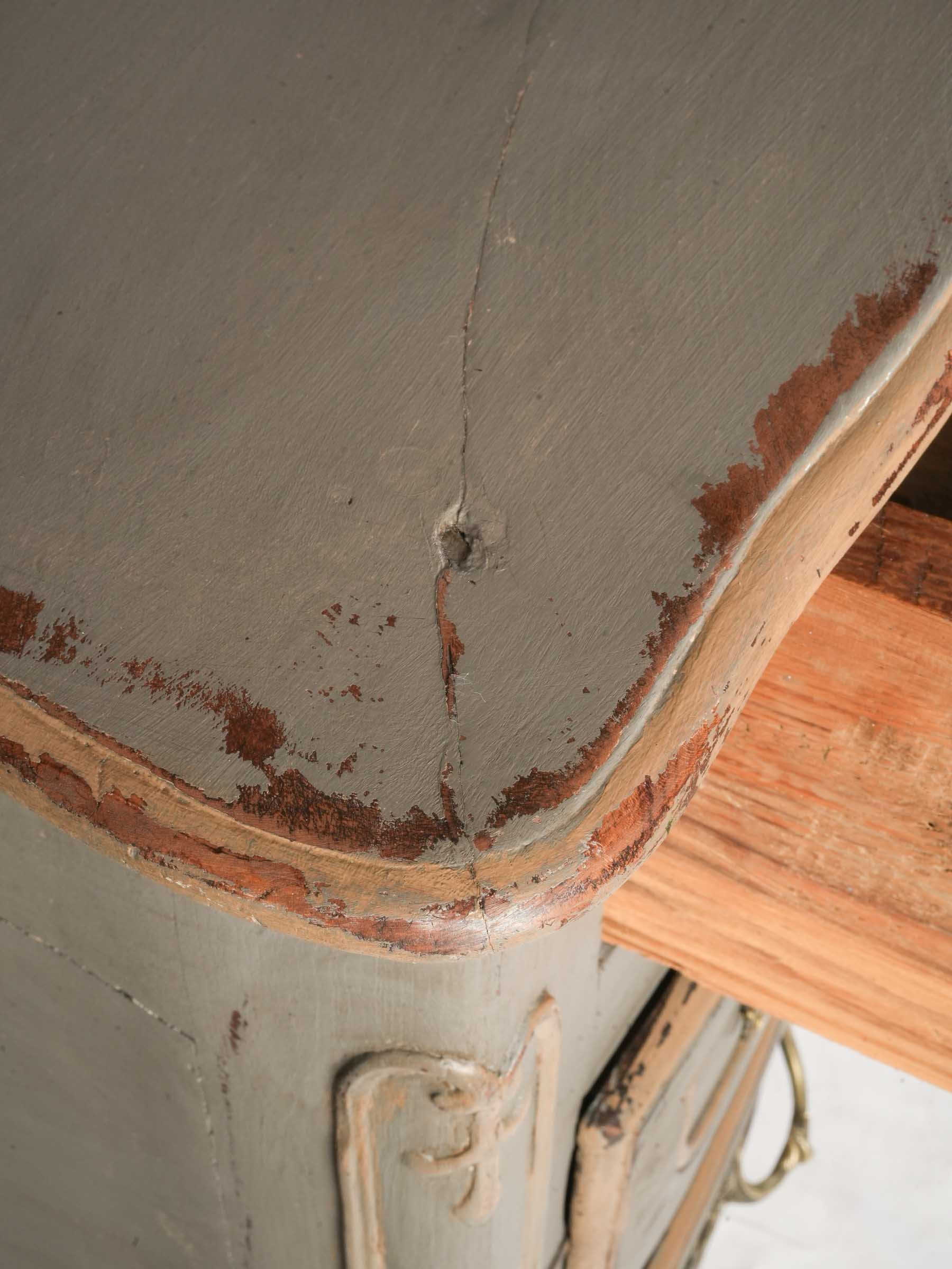 Surprising Louis XV Converted Commode  - 52¾" x 29¼" x 35¾"