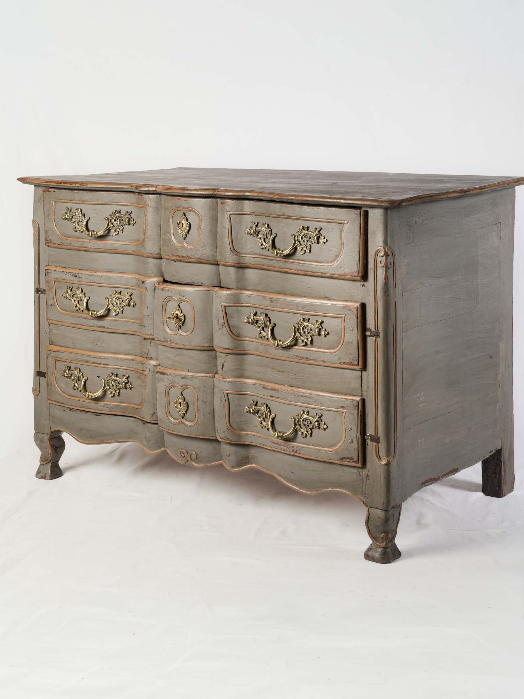 Surprising Louis XV Converted Commode  - 52¾" x 29¼" x 35¾"