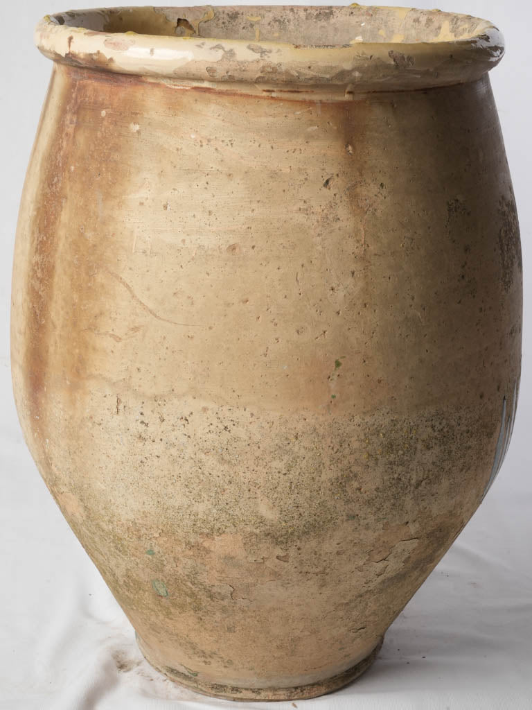 19th-century French ceramic jar