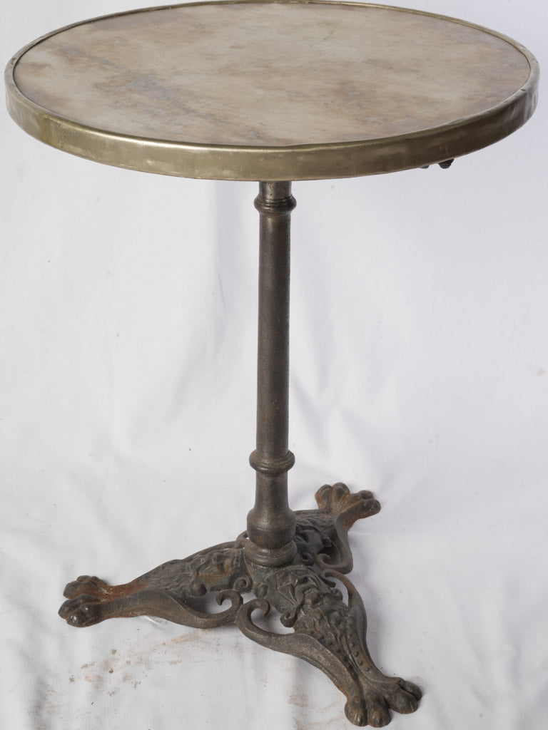 Antique French café-style gueridon