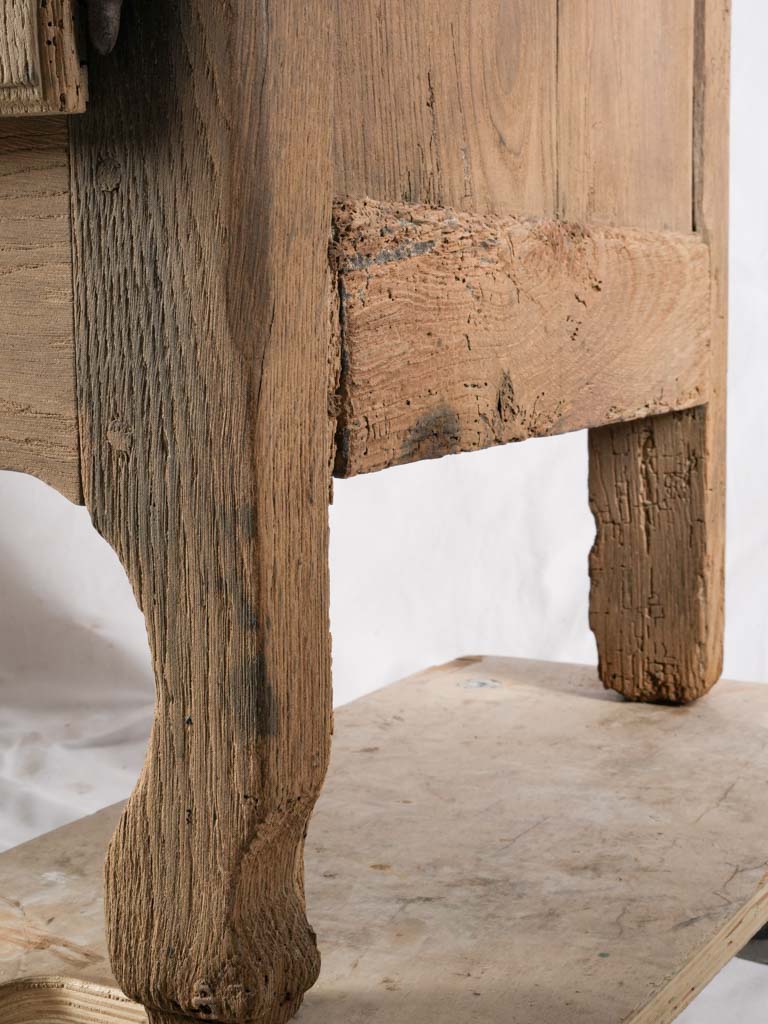 Old-world charm oak buffet  