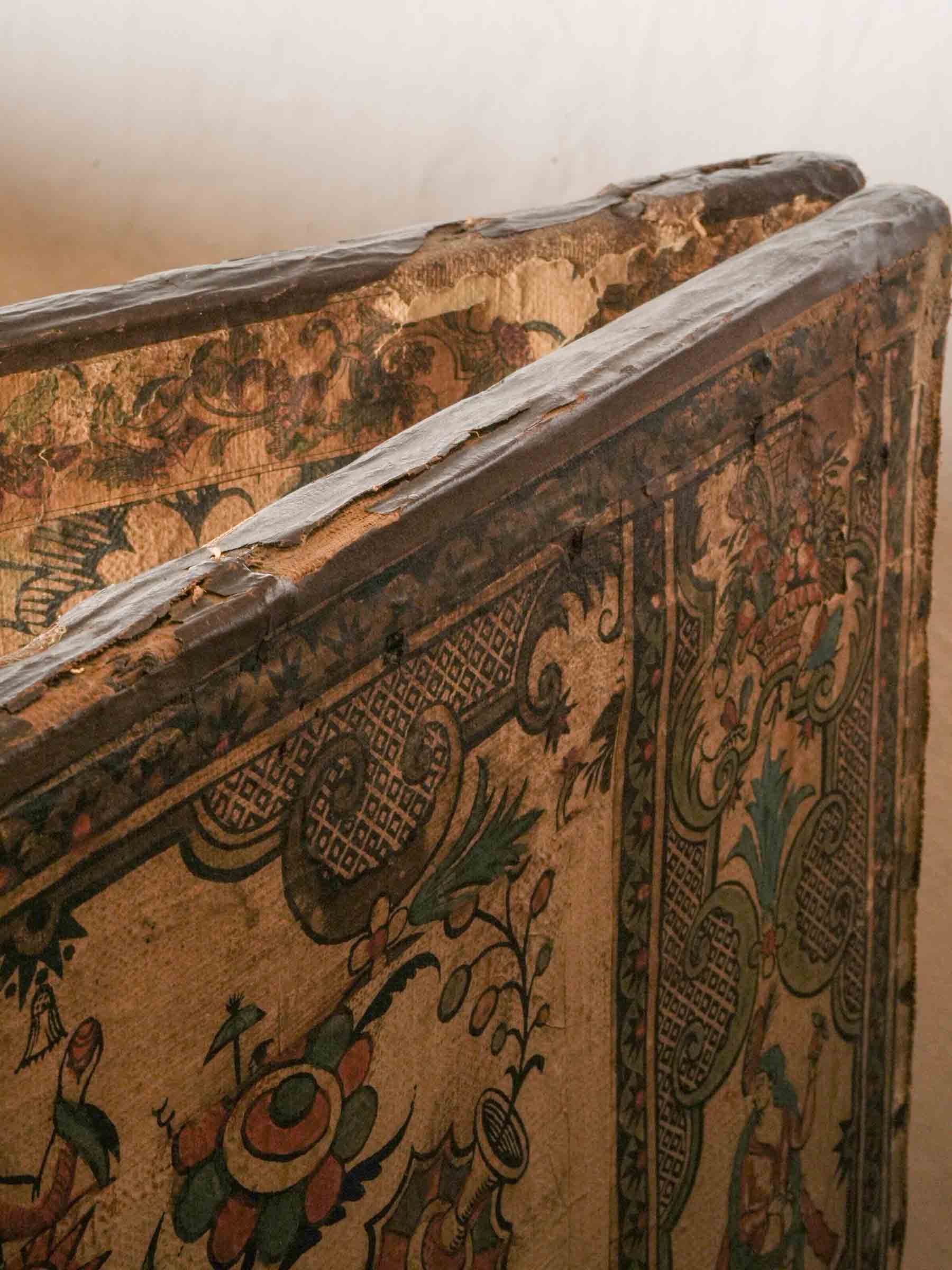 Ornate architectural folly room divider  